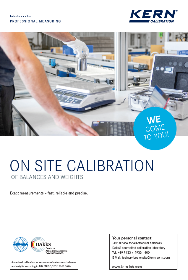 On-site calibration 2025 english